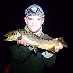 night fishing with Nick