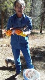 Ron's big catch - kokanee