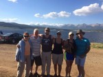 fishing party at Taylor Lake