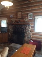 Cabin 3 Fireplace