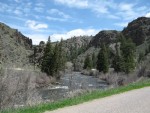 Taylor River near Almont post office